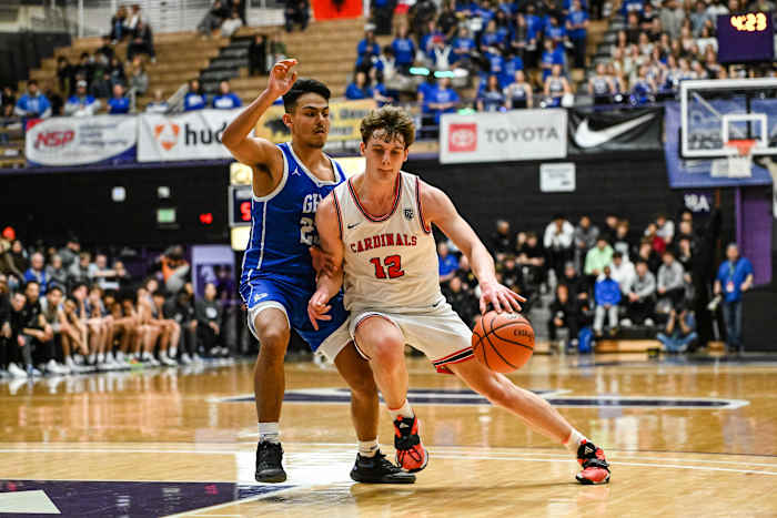 Lincoln Gresham 6A Oregon boys basketball quarterfinal Naji Saker -98